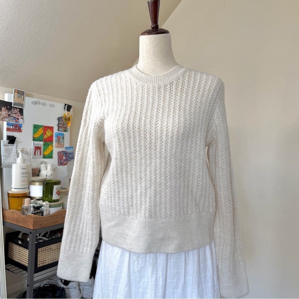 Mango Cream Sweater